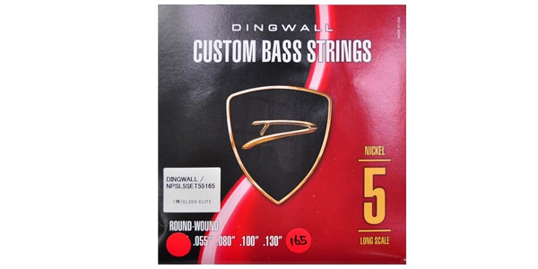 DINGWALL / NICKEL PLATED STEEL LONG-SCALE 5 STRING SET .055-.165