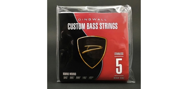 DINGWALL / STAINLESS STEEL MEDIUM-SCALE 5 STRING SET .045-.127