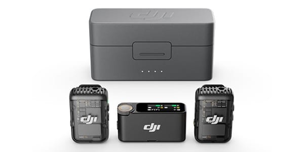 DJI ( ディージェーアイ )  / DJI Mic 2 トランスミッター×2、レシーバー×1 、充電ケース