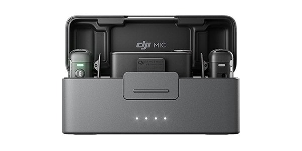 DJI ( ディージェーアイ )  / DJI Mic 2 トランスミッター×2、レシーバー×1 、充電ケース画像2