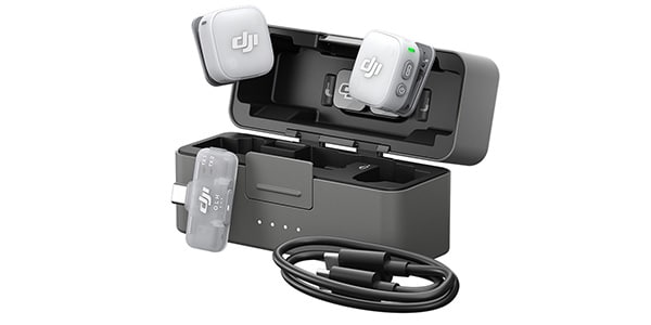 DJI ( ディージェーアイ )  / DJI Mic Mini 2 (2 TX + 1 モバイルRX + 充電ケース)画像2