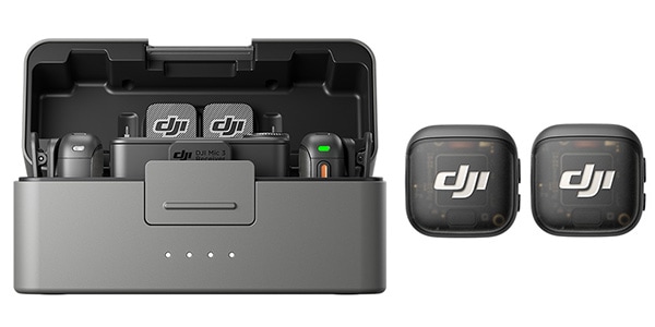 DJI ( ディージェーアイ )  / DJI Mic 3（2 TX + 1 RX + 充電ケース）