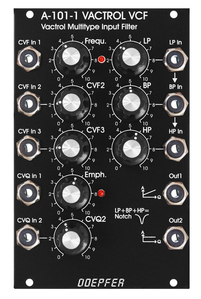 DOEPFER/A-101-1V Vactrol Steiner VCF