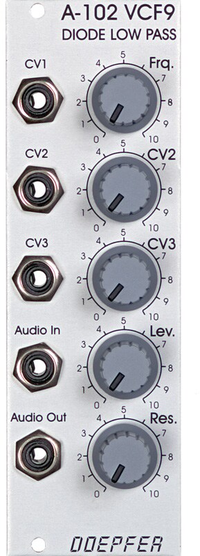 DOEPFER/A-102 EMS Type VCF / Diode Low Pass Filter