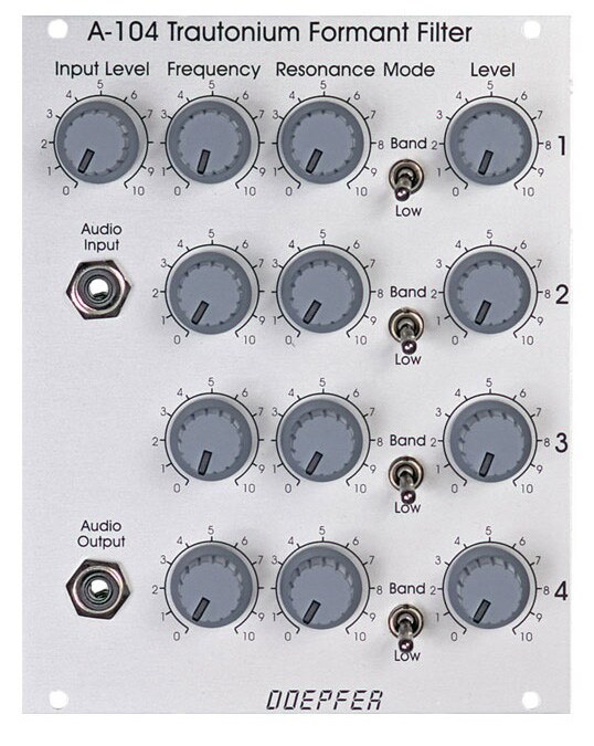 DOEPFER/A-104 Trautonium Type VCF / Formant Filter