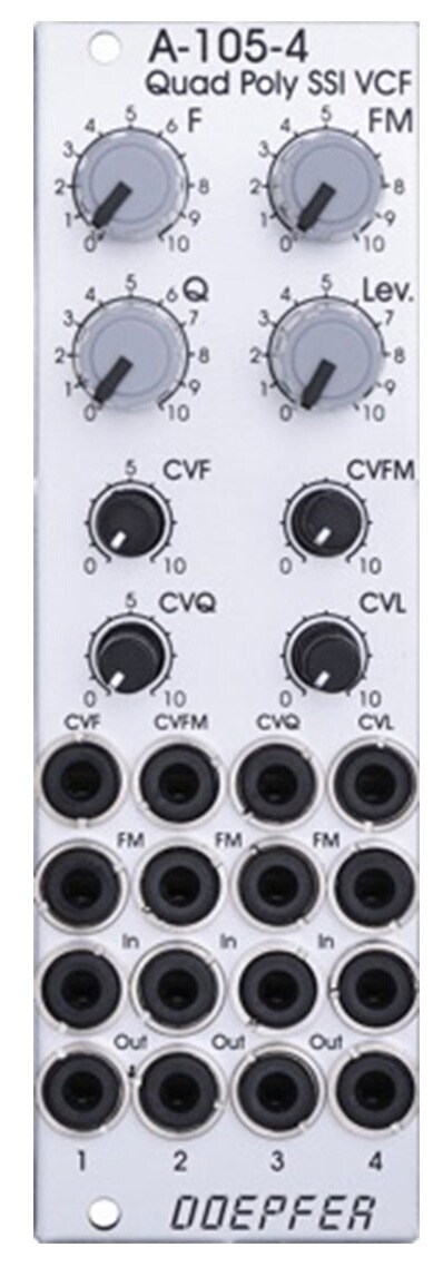 DOEPFER/A-105-4 Quad SSM 24dB Low Pass Filter