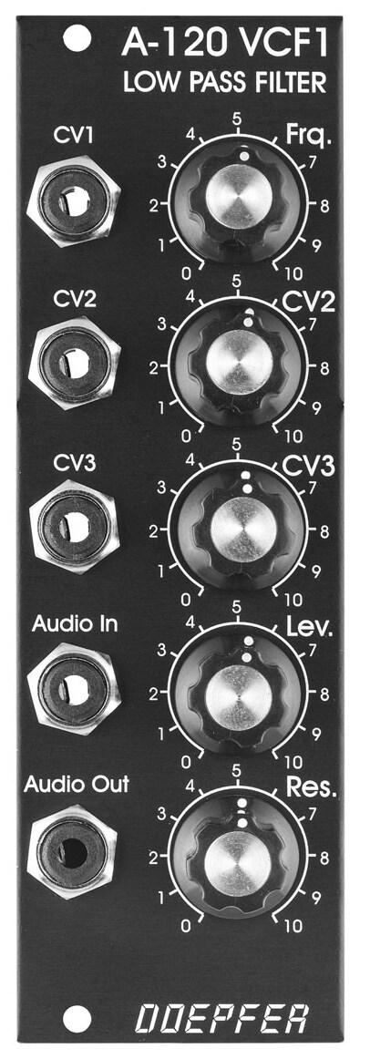 DOEPFER/A-120V Moog Type VCF / 24dB Low Pass Filter