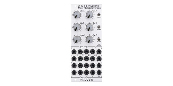 DOEPFER ( ドイプファー )  / A-135-5 POLY VC MIXER / SUB OCT GEN.