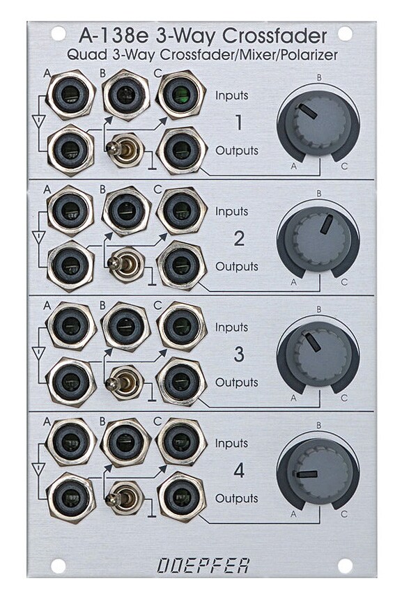 DOEPFER/A-138e Quad 3 Way Crossfader Mixer / Polarizer