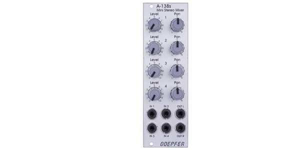 DOEPFER ( ドイプファー ) A-138s Stereo Mixer 送料無料 | サウンドハウス