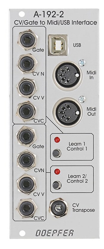 DOEPFER/A-192-2 CV MIDI Interface