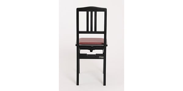 DOLCE / Piano chair matte black/wine seat画像5