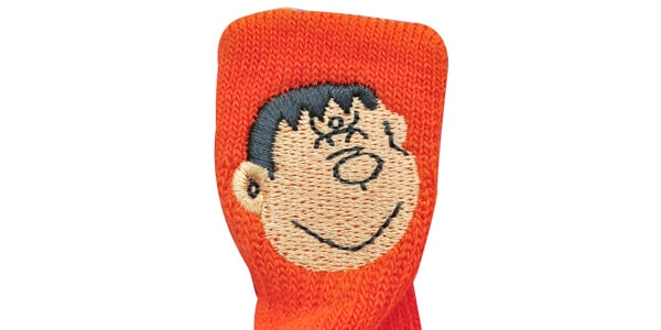 ドラえもん / Heel embroidery sneaker socks 23-25cm Gian画像2