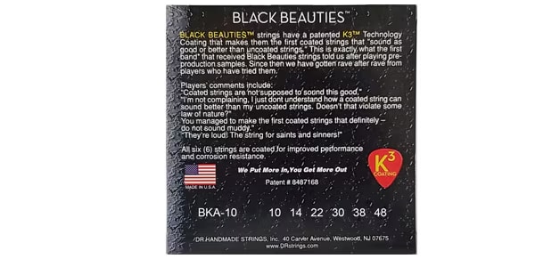 DR ( ディーアール )  / BKA-10 BLACK BEAUTIES Extra Light 2セット 画像2