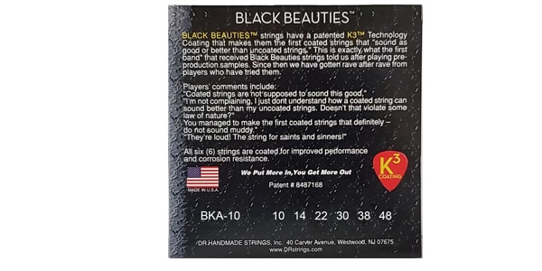 DR / BKA-10 BLACK BEAUTIES Extra Light画像2
