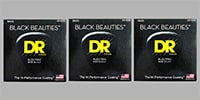 DR / BKB-45 BLACK BEAUTIES BLACK Colored Medium 45-105 3セット