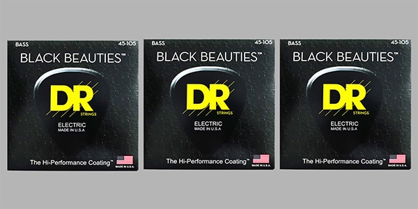 DR ( ディーアール )  / BKB-45 BLACK BEAUTIES BLACK Colored Medium 45-105 3セット