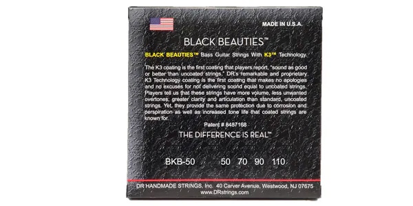 DR / BKB-50 BLACK BEAUTIES BLACK Colored Heavy 50-110 2セット 画像2