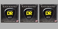 DR / BKB5-130 BLACK BEAUTIES BLACK Colored Medium Heavy 3セット
