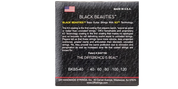 DR / BKB5-40 BLACK BEAUTIES BLACK Colored Light 40-120画像3