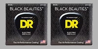 DR / BKB6-30 BLACK BEAUTIES BLACK Colored Medium 30-125 2セット