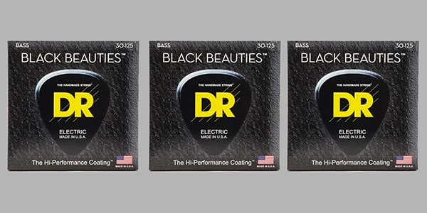 DR ( ディーアール )  / BKB6-30 BLACK BEAUTIES BLACK Colored Medium 30-125 3セット