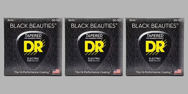 DR ( ディーアール )  / BKBT-50 BLACK BEAUTIES BLACK Colored Heavy (Tapered)3セット