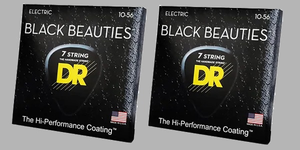DR / BKE7-10 BLACK BEAUTIES Medium 7-String 2セット