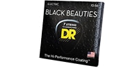 DR BKE7-10 BLACK BEAUTIES Medium 7-String