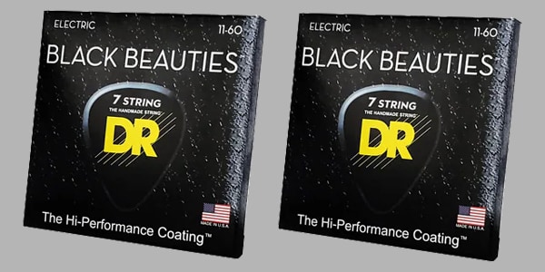 DR / BKE7-11 BLACK BEAUTIES Heavy 7-String 2セット