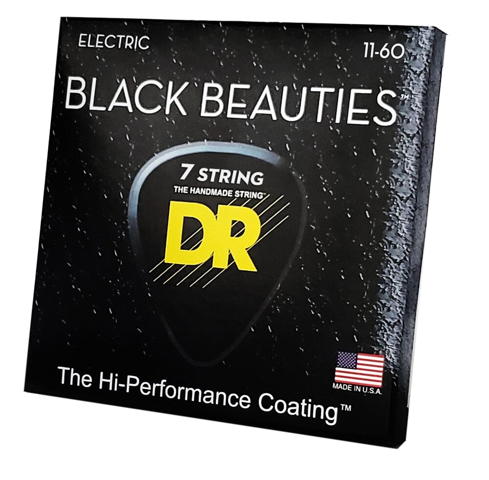 DR/BKE7-11 BLACK BEAUTIES Heavy 7-String