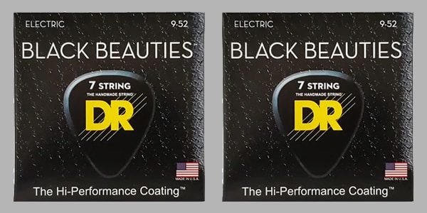DR / BKE7-9 BLACK BEAUTIES Light 7-String 2セット