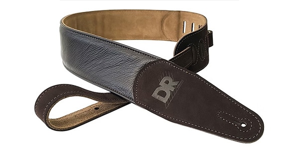 DR / Butter-Soft Brown Padded Guitar or Bass Strap