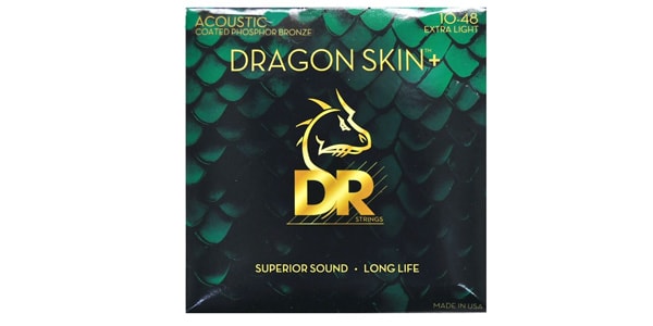 DR / DAP-10 DRAGON SKIN+ Phosphor Bronze Extra Light 10-48