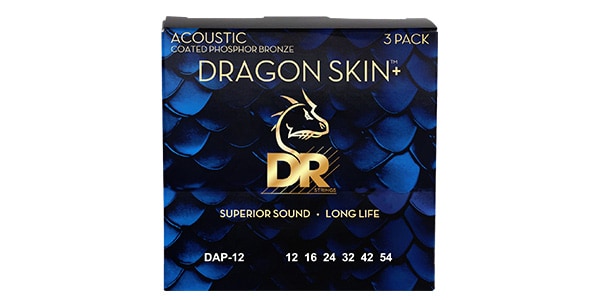 DR ( ディーアール ) / DAP-12 3pack DRAGON SKIN+ Phosphor Bronze Light 12-54