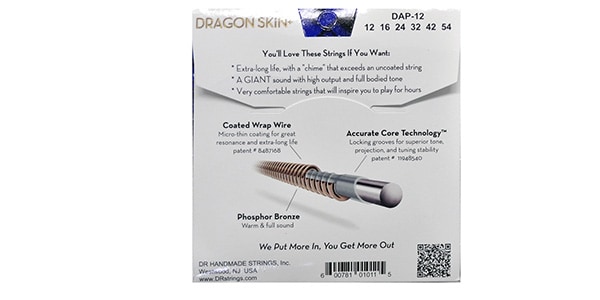 DR / DAP-12 DRAGON SKIN+ Phosphor Bronze Light 12-54画像2