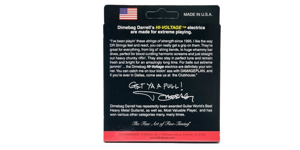 DR ( ディーアール )  / DBG-10 DIMEBAG DARRELL SIGNATURE MEDIUM画像3