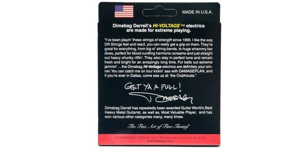 DR ( ディーアール )  / DBG-9/46 DIMEBAG DARRELL SIGNATURE LITE&HEAVY画像3