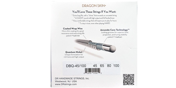 DR ( ディーアール )  / DBQ-45/100 DRAGON SKIN+ Medium Light 45-100画像2