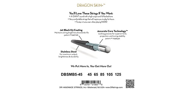 DR / DBSMB5-45 Black Dragon Medium 45-125 Tapered Multi-Scale画像2