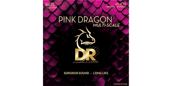DR ( ディーアール ) / DBSMP-45 PINK DRAGON Medium 45-105 Tapered Multi-Scale