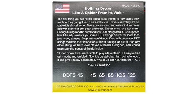DR ( ディーアール )  / DDT5-45 Drop Down Tuning 5-String Medium 45-125画像2