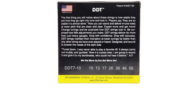 DR / DDT7-10 DDT MEDIUM 7-STRING画像3