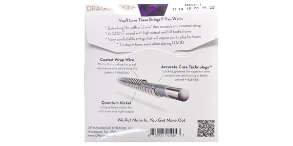 DR ( ディーアール )  / DEQ-11 DRAGON SKIN+ Heavy 11-50画像2