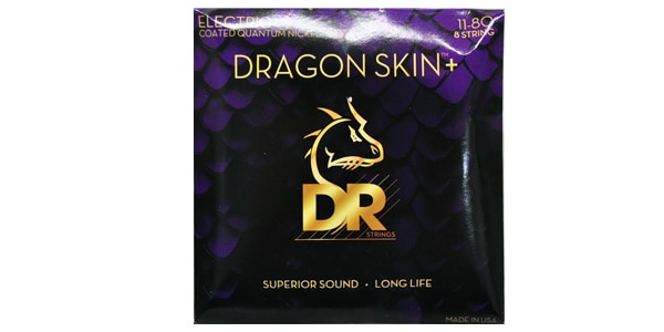 DR ( ディーアール )  / DEQ-8/11 DRAGON SKIN+ Heavy 11-80 8弦用
