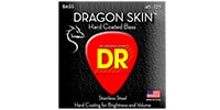 DR DSB5-45 DRAGON SKIN CLEAR Coated 5-String Medium 45-125