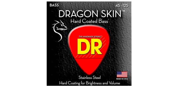 DR / DSB5-45 DRAGON SKIN CLEAR Coated 5-String Medium 45-125