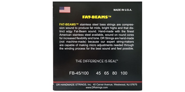 DR / FB-45/100 FAT-BEAM Stainless Steel Medium Light 45-100画像3