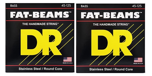 DR / FB5-45 FAT-BEAM Stainless 5-String 45-125 【2セット】