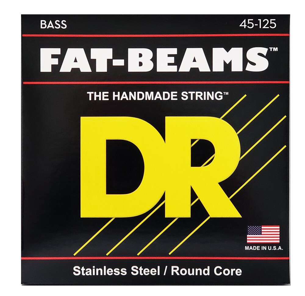 DR/FB5-45 FAT-BEAM Stainless 5-String Medium 45-125